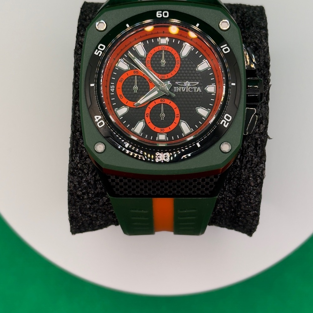 Invicta Black and Orange Smartwatch